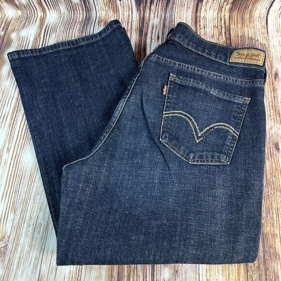 Levi's Denim - Levi's 515 BOOT CUT Womens Size 10 Blue Mid Rise Jeans Denim Pants 32x32